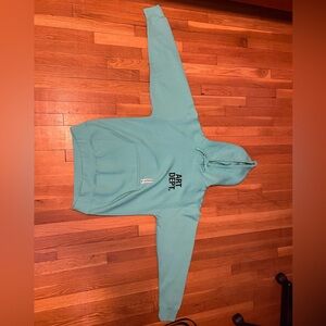 Teal ART DEPT. hoodie